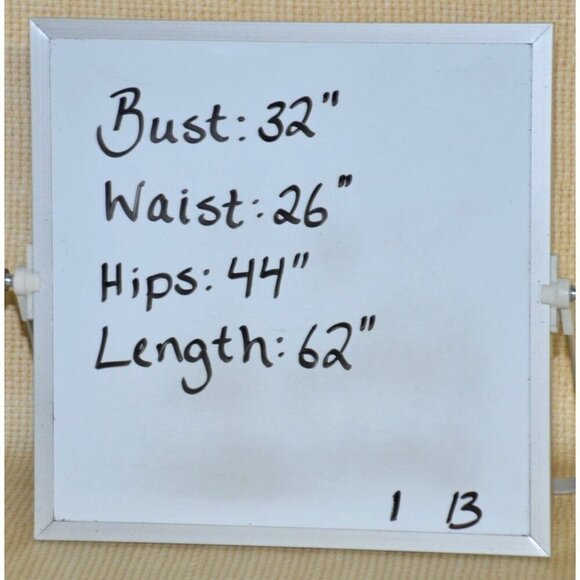 NWT Sorella Vita 9134 Navy Sapphire Blue Size 8 Bridesmaid Dress FIts XS/S Maxi - Picture 11 of 11